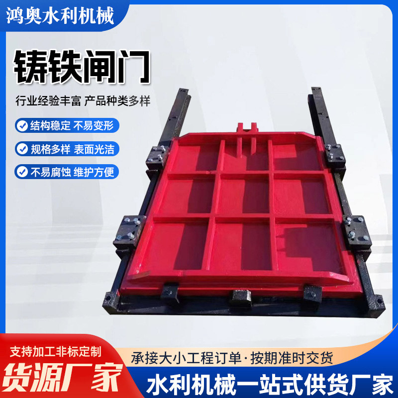 农田灌溉电动双止水闸门